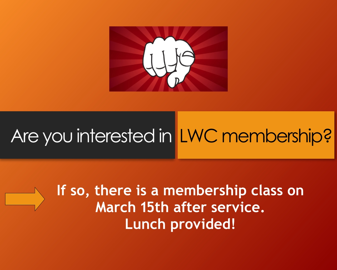LWC Membership Class